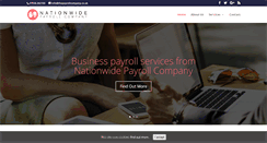 Desktop Screenshot of nationwidepayroll.co.uk